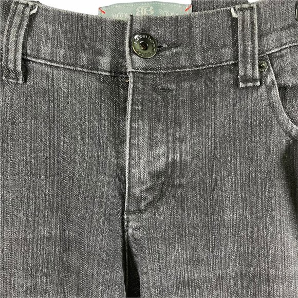 Boom Boom Jeans Juniors 15 Black Denim Sequins Boot Cut - Picture 4 of 12